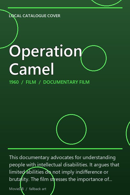 Operation Camel poster