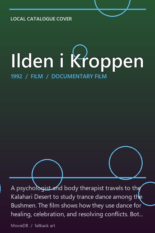 Ilden i Kroppen poster