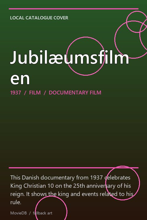 Jubilæumsfilmen poster