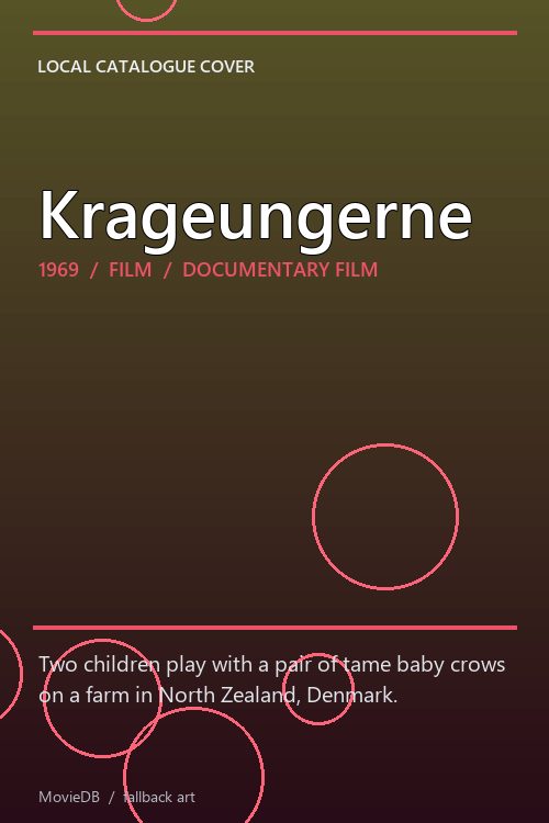 Krageungerne poster