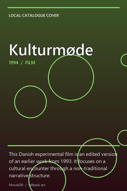 Kulturmøde poster