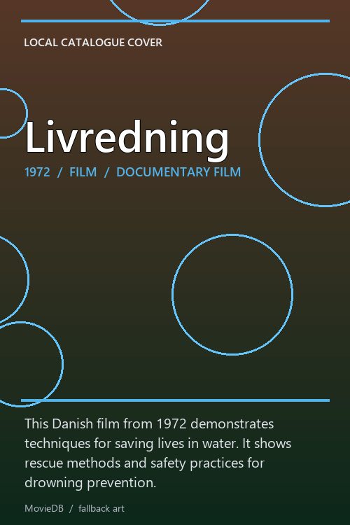 Livredning poster