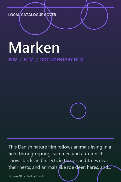 Marken poster