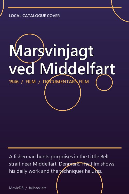 Marsvinjagt ved Middelfart poster