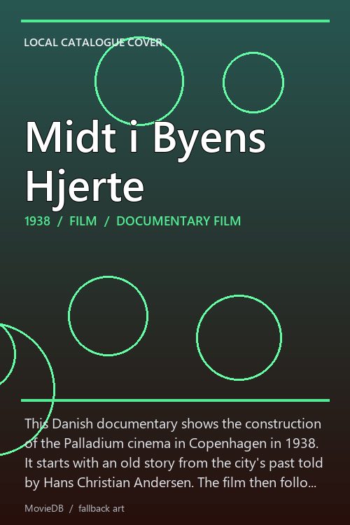 Midt i Byens Hjerte poster