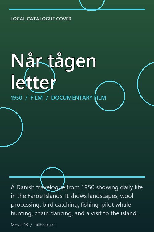 Når tågen letter poster