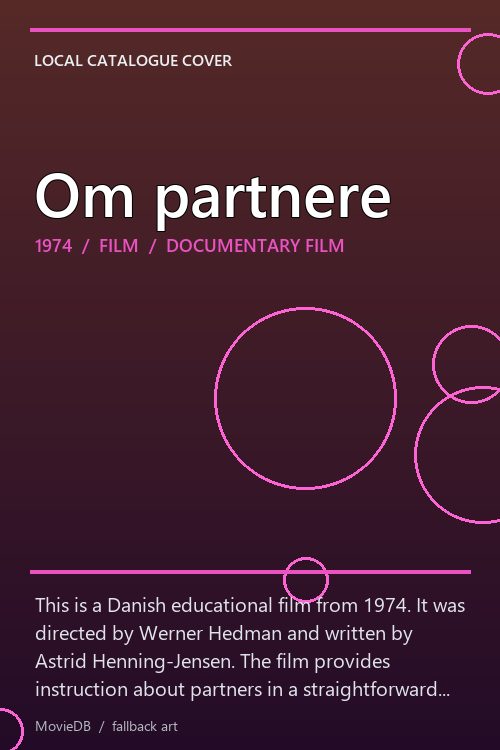 Om partnere poster