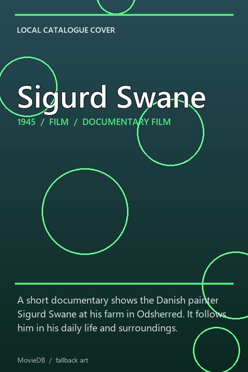 Sigurd Swane poster