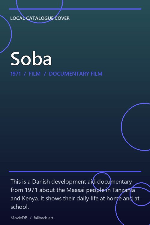 Soba poster