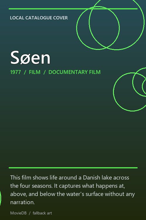 Søen poster