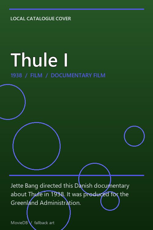 Thule I poster