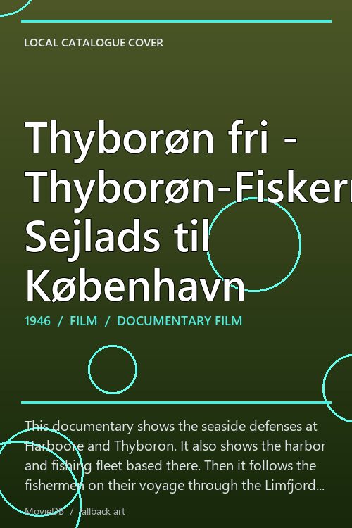 Thyborøn fri - Thyborøn-Fiskernes Sejlads til København poster