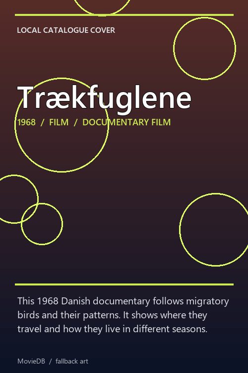 Trækfuglene poster