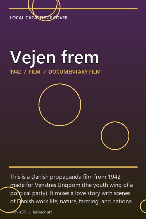 Vejen frem poster