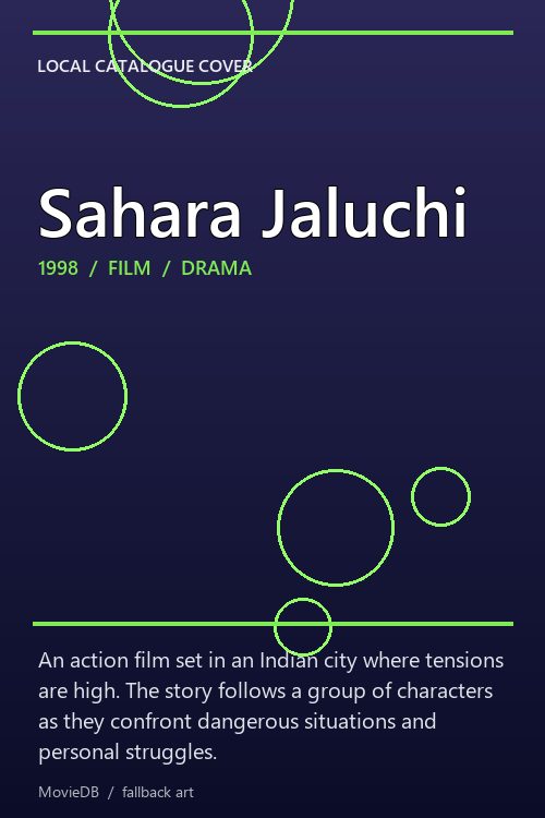Sahara Jaluchi poster