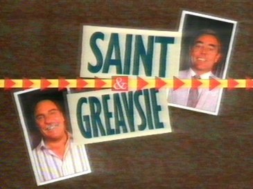 Saint and Greavsie poster