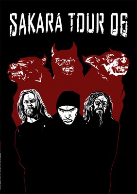 Sakara Tour 2006 poster