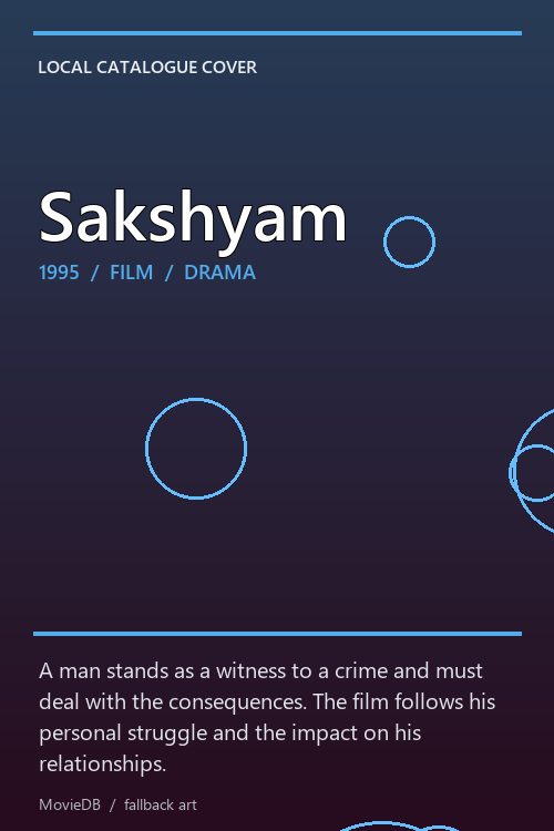 Sakshyam poster