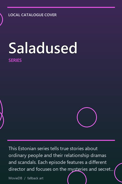 Saladused poster