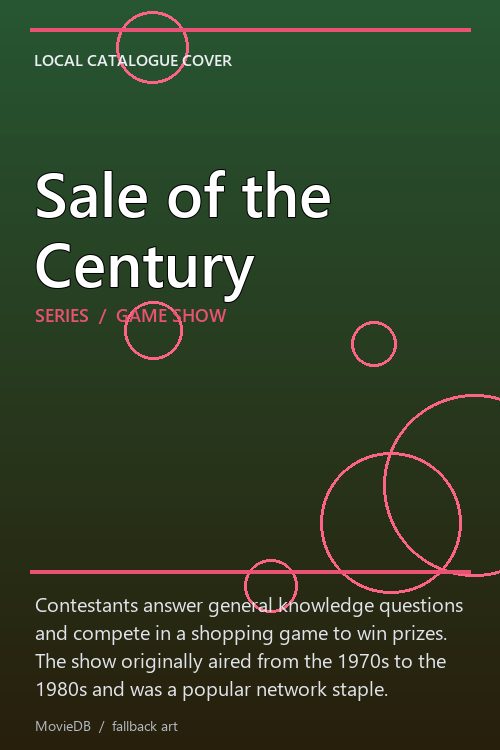Sale of the Century poster