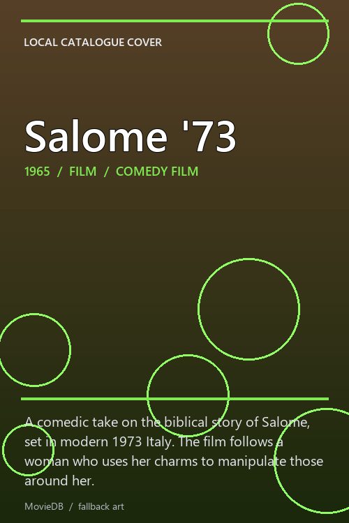 Salome '73 poster