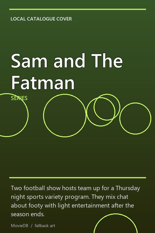 Sam and The Fatman poster
