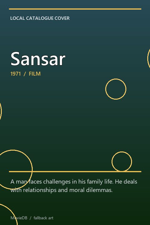 Sansar poster
