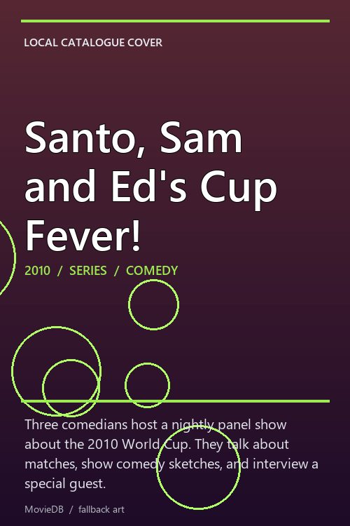 Santo, Sam and Ed's Cup Fever! poster