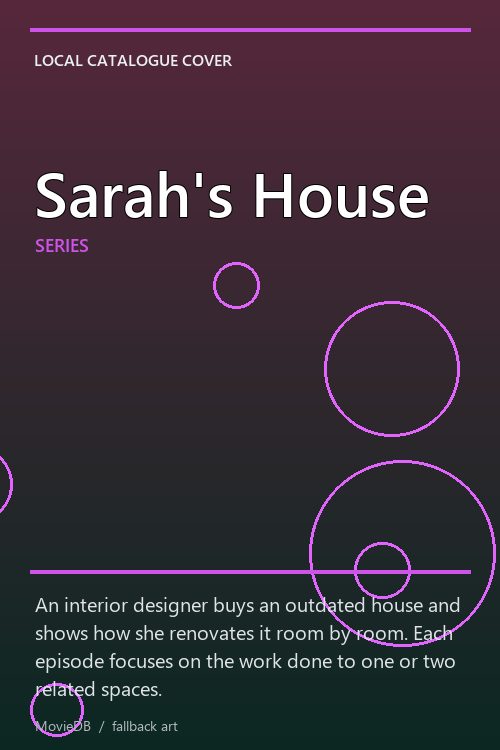 Sarah's House poster
