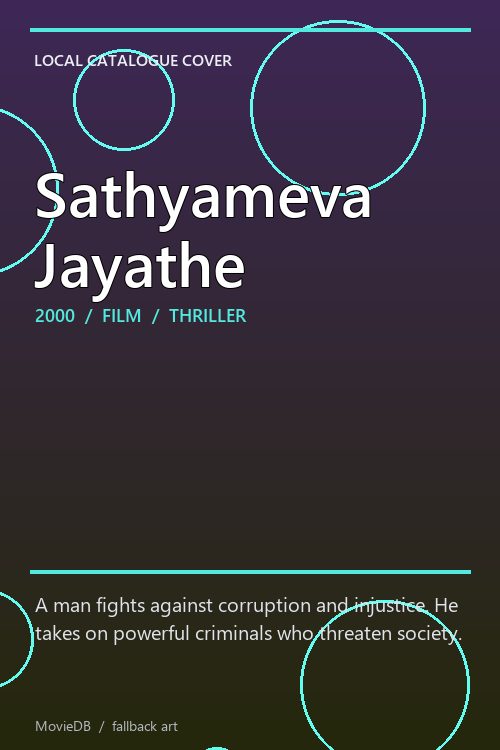 Sathyameva Jayathe poster