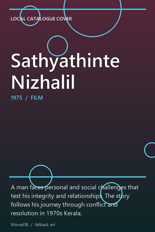 Sathyathinte Nizhalil poster