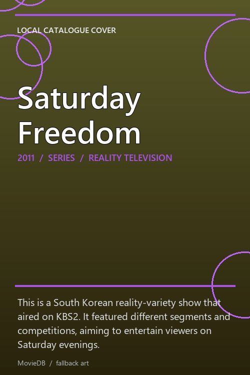 Saturday Freedom poster