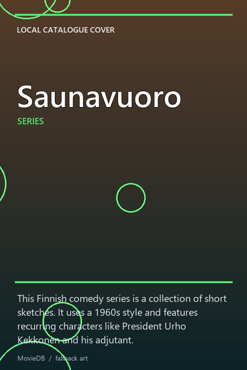 Saunavuoro poster