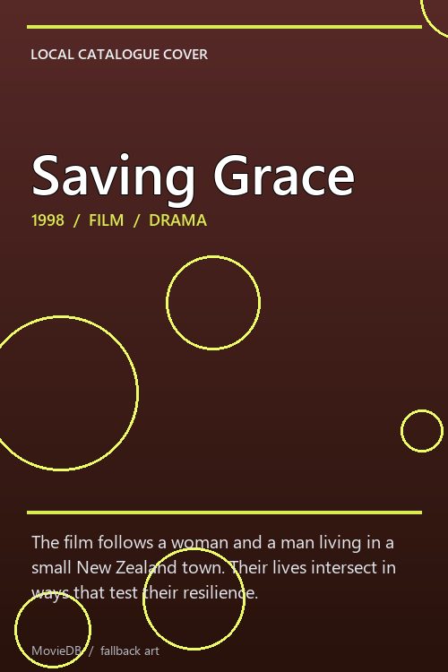 Saving Grace poster