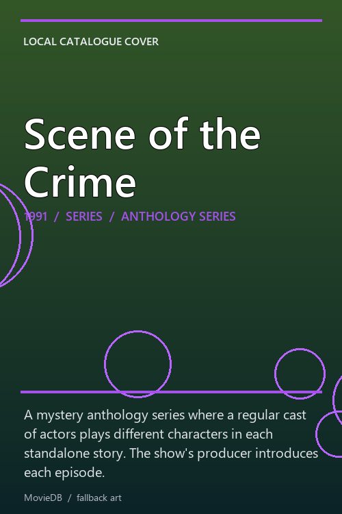 Scene of the Crime poster