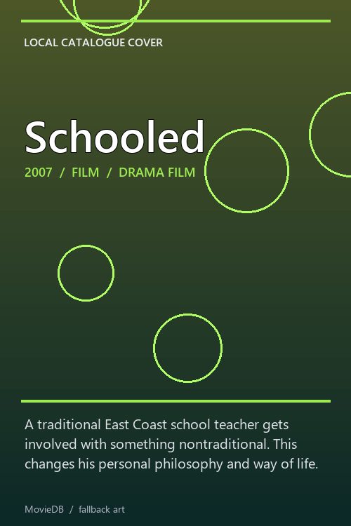 Schooled poster