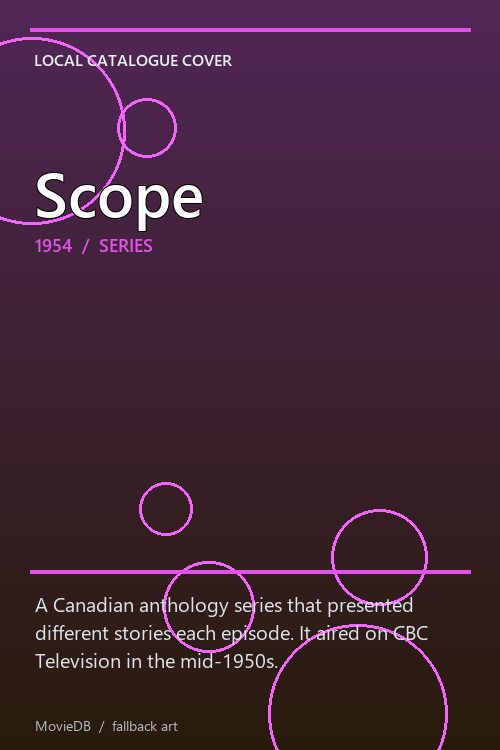 Scope poster