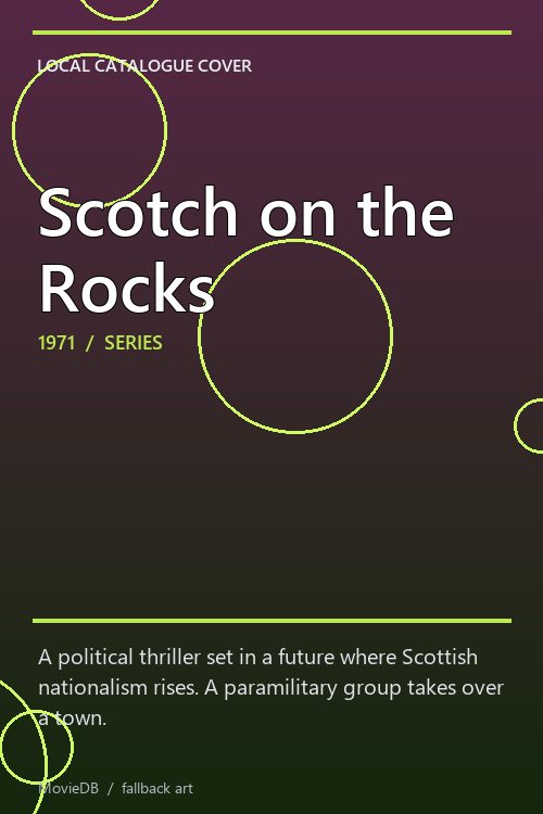Scotch on the Rocks poster