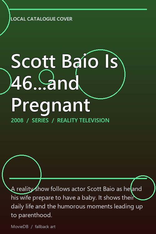Scott Baio Is 46...and Pregnant poster