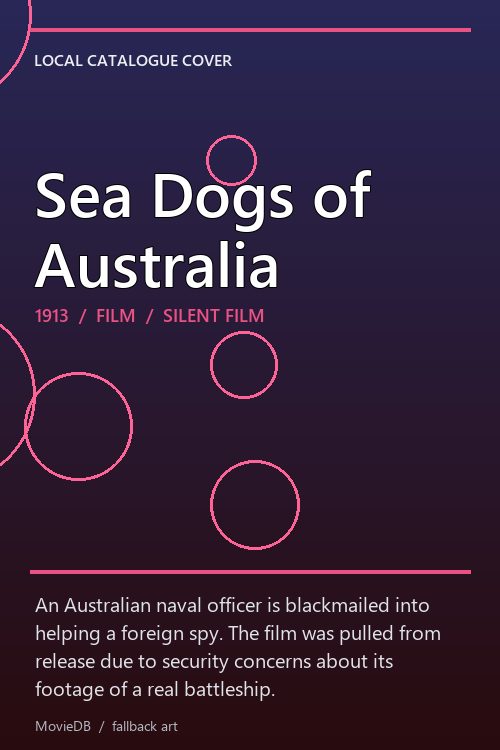 Sea Dogs of Australia poster