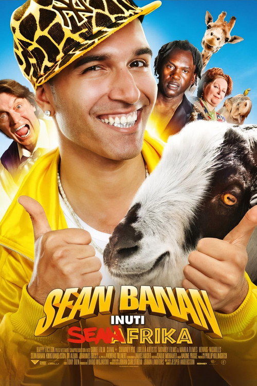 Sean Banan inuti Seanfrika poster