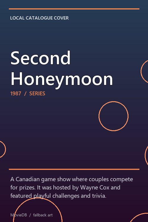 Second Honeymoon poster
