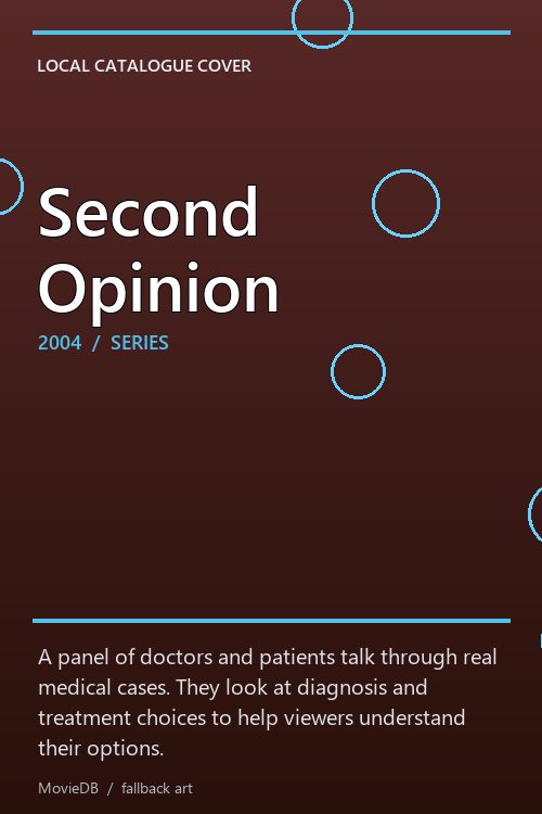 Second Opinion poster