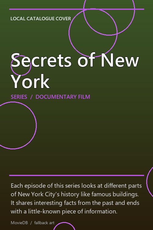 Secrets of New York poster