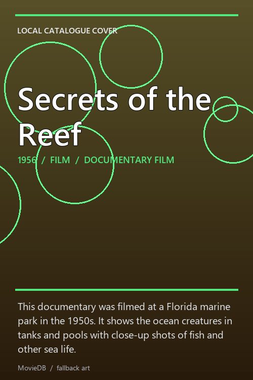Secrets of the Reef poster