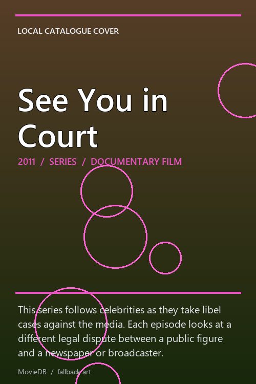 See You in Court poster