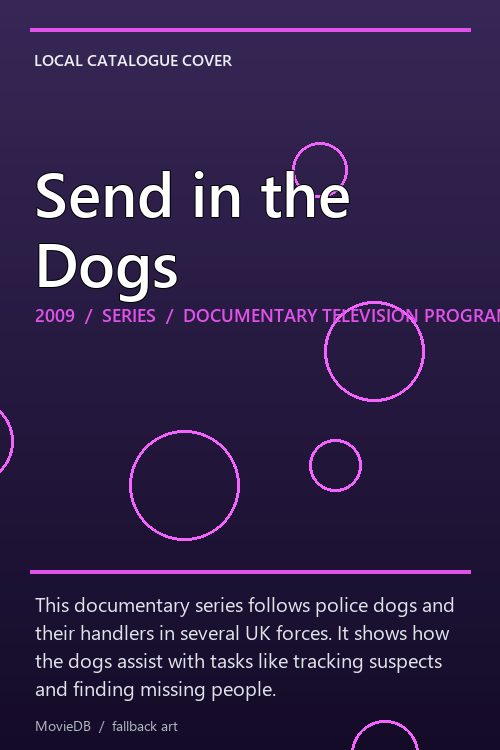 Send in the Dogs poster