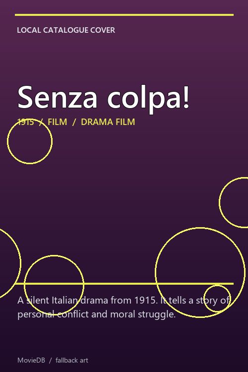 Senza colpa! poster