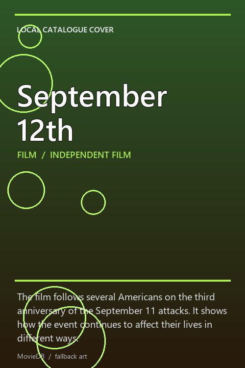 September 12th poster