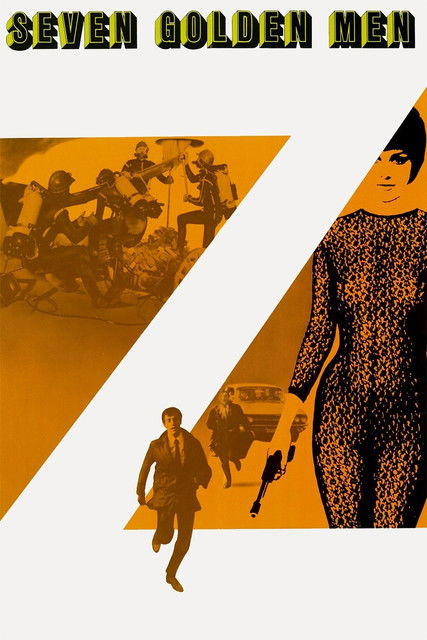Sette uomini d'oro poster
